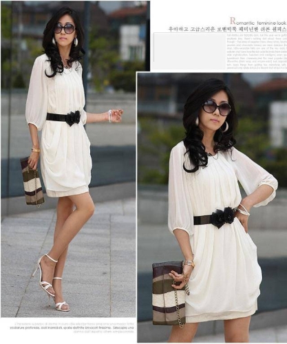 

Women’s Lady Mini Dress Chiffon