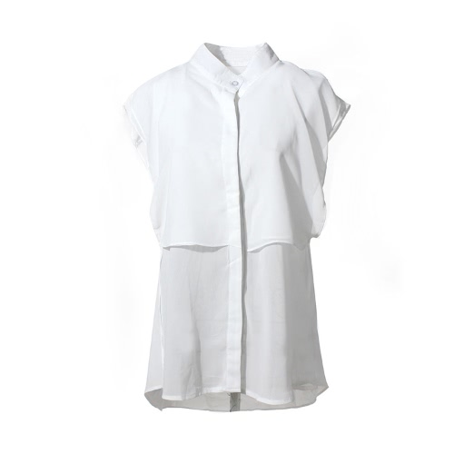 

Delicate Layer Butterfly Chiffon Blouse