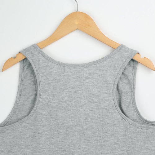 

New Fashion Women Tank Top Anchor Print Sleeveless Vest Blouse Casual T-Shirt Grey