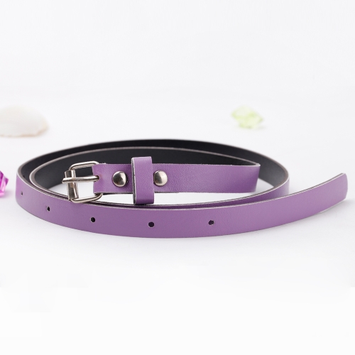 

Fashion Women Lady Waist Belt PU Faux Leather Candy Color Skinny belt