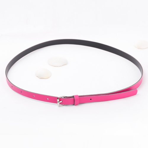 

Fashion Women Lady Waist Belt PU Faux Leather Candy Color Skinny belt
