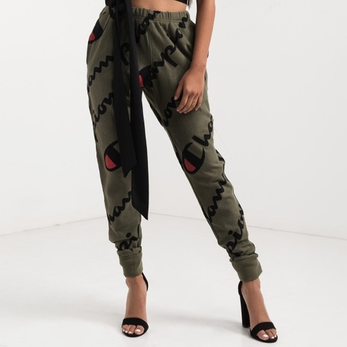 

Women Casual Sport Pants Printed Loose Pocket Harem Pants Trousers