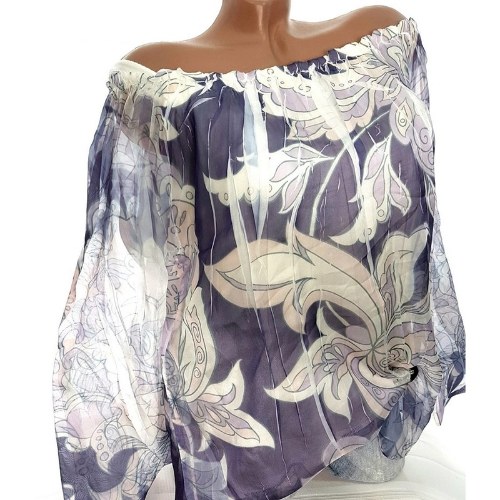 

Sexy Women Floral Print Blouse