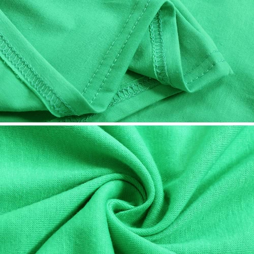 

New Fashion Summer Women Vest Tank T-shirt Leaf Print O-Neck Sleeveless Pullover Casual Top Green