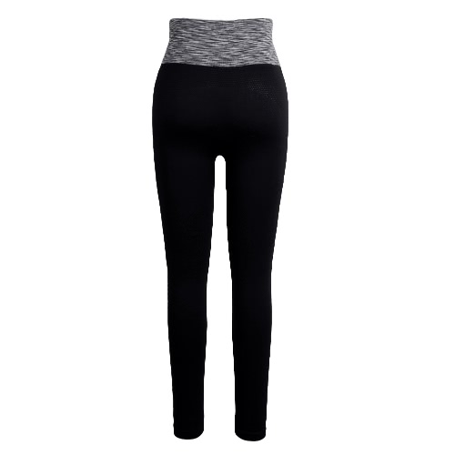 Fashion Women Yoga Pants High Elastic Eyelet Mesh Sports Running Fitness Long Trousers Slim Leggings