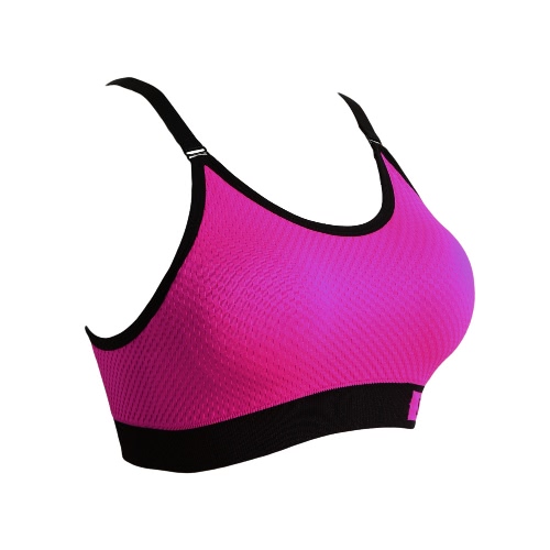 Mode Frauen Sport-BH Drahtlose verstellbaren Trägern Abnehmbare Pads Top Stretchy Gym Fitness-BH