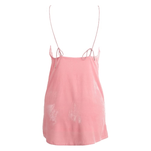 New Women Velvet Spaghetti Strap Dress Plunging V Neck Backless Self Tie Curve Hem Sexy Mini Pinkbrown huismerk kopen in de aanbieding New Women Velvet Spaghetti Strap Dress Plunging V Neck Backless Self Tie Curve Hem Sexy Mini Pinkbrown huismerk kopen in de aanbieding
