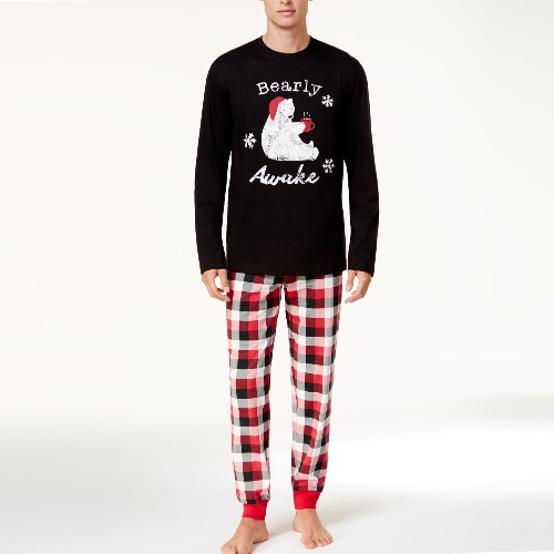 

Дальше с длинными рукавами Рождественская семья Pajama