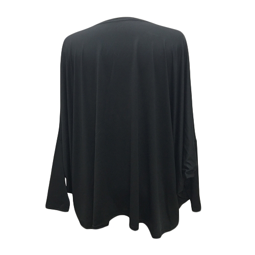 

Круглая верхняя часть Bat Sleeve Oversize Tee Club Wash Batwing Shirt Основная блузка
