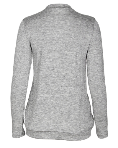 

Winter Sexy Women Halter Knitted Sweater V-Neck Long Sleeves Solid Color Knit Jumper Pullovers Tops