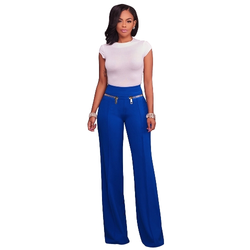 

Женская повседневная молния Solid PantS
