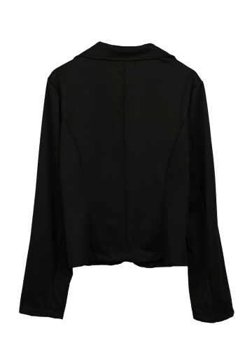 

Women One Button Business Blazer Suit Long Sleeves Office Casual Leisure Coat Jacket Ladies Short Outwear