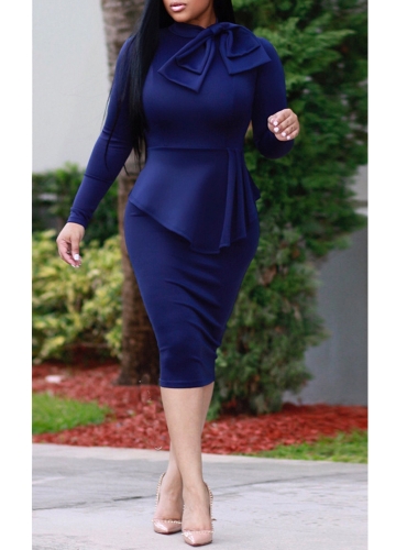

Элегантное женское платье Midi Bodycon