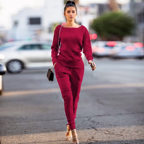 

Fashion Women Solid Sport Suits