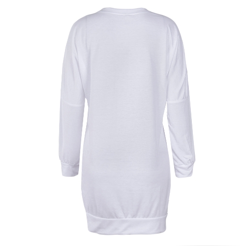 Felpa con maniche lunghe a maniche lunghe con collo alto o maniche lunghe nuove donne