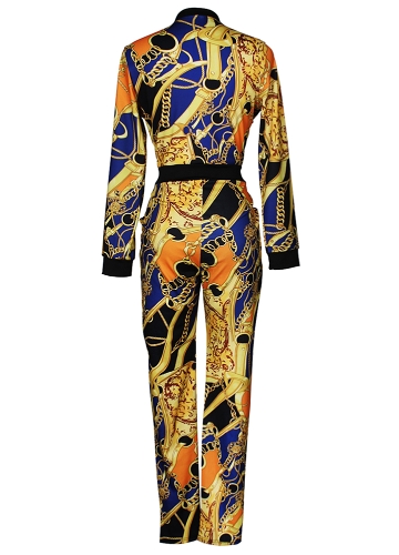 Сексуальный женский комбинезон Контраст Colorblock Chain Print Молния с длинным рукавом Bodycon Night Clubwear Yellow
Сексуальный женский комбинезон Контраст Colorblock Chain Print Молния с длинным рукавом Bodycon Night Clubwear Yellow