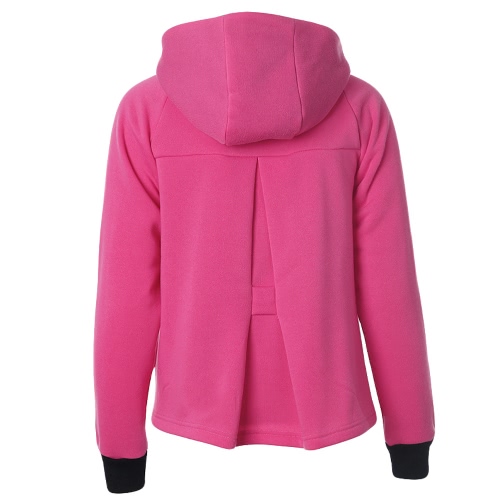 

New Women Hoodies Sweatshirt Autumn Long Sleeve Zipper Hooded Coat Outerwear Streetwear Top