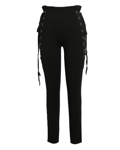 

Sexy Women Side Criss Cross Pants