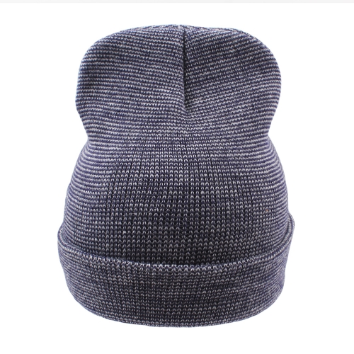 New Winter Unisex Mulheres Men Beanie Hat Solid Warm Hip-Hop Cool Knitted Cap Headwear