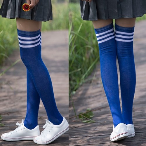 Schoolgirl Wear Knee-high Socks Leg Protector Sock