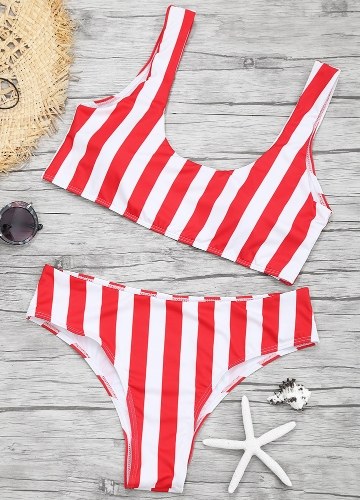 

Women Color Block Bikini Set Push Up Padded Swimsuit Swimwear Bathing Suit