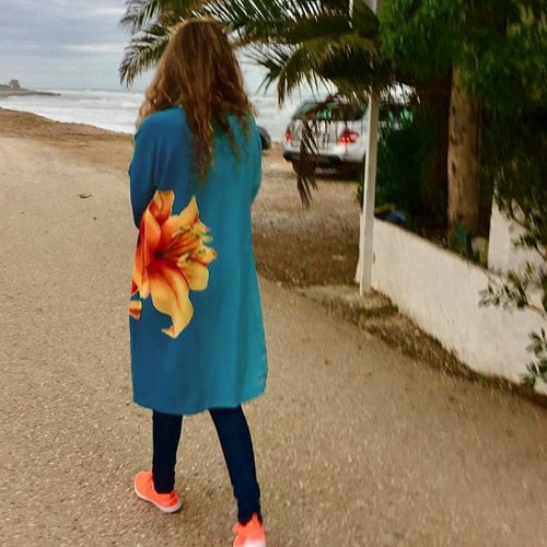 

Женщины шифон кимоно кардиган Beachwear