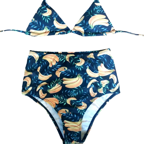 New Sexy Women Print Bikini Set Halter Wire Free Padded Cup High Waist Thong Biquini Swimwear Swimsuit Dark Blueyellow huismerk kopen in de aanbieding New Sexy Women Print Bikini Set Halter Wire Free Padded Cup High Waist Thong Biquini Swimwear Swimsuit Dark Blueyellow huismerk kopen in de aanbieding