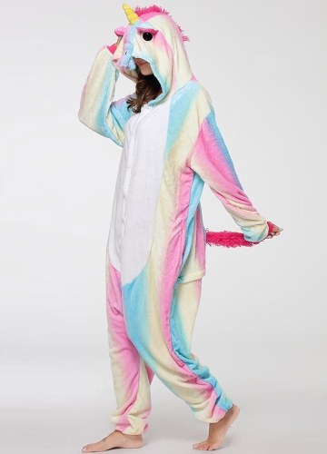 

Women Unicorn Animal Pajamas Winter Halloween Christmas Costume Party Nightgown Nightwear