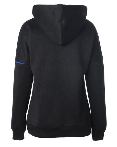 Magliette felpa con cappuccio da donna delle donne di modo Cappotto a maniche lunghe a manica lunga in pullover con cappuccio