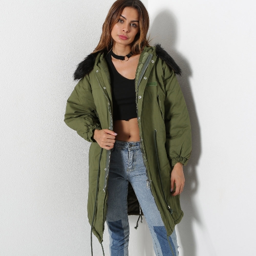 

Women Winter Warm Down Overcoat