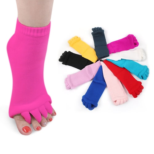 

Модная высевка Hallux Valgus Pro для ухода за ногами Cub Bunion Cotton Five Finger Toe Separator Splint Socks
