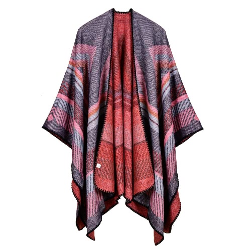 Sciarpa Maglia Sciarpa Donna Sciarpa Sciarpa Geometrica Striscia Sciarpa Lunga Sciarpa Pashmina Outwear