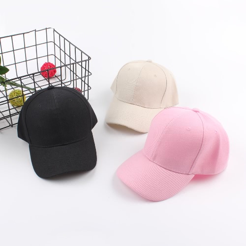 

Unisex Women Men Baseball Cap Solid Color Hip Hop Casual Sport Sun Casquette Headwear Hats