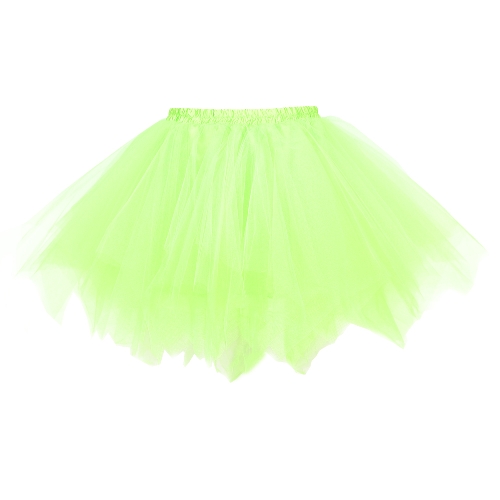

Женщины 1950-х годов Vintage Tutu Petticoat Ballet Bubble Tulle Skirt Слоистая мини-юбка