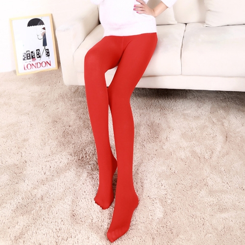 

Sexy Women Autumn Winter Solid High Elastic Skinny Warm Leggings