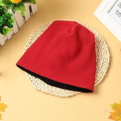 

Новые Женщины Мужчины Unisex руно Hat Cap Solid Color Beanie Теплый головной убор Тюбетейка