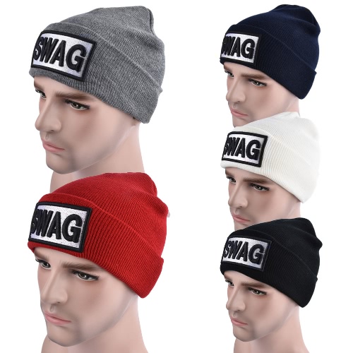 

Мужчины Мужчины Женщины Beanies Трикотажные Шляпы SWAG Письмо Черепашки Baggy Hip Pop Зимние кепки