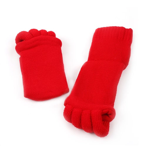 

Модная высевка Hallux Valgus Pro для ухода за ногами Cub Bunion Cotton Five Finger Toe Separator Splint Socks