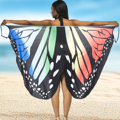 

Women Summer Print Long Kimono Cardigan Elegant Loose Beach Cover Up Outwear