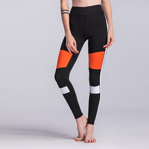 

Women Fitness Yoga Pants Sports Color Block Leggings