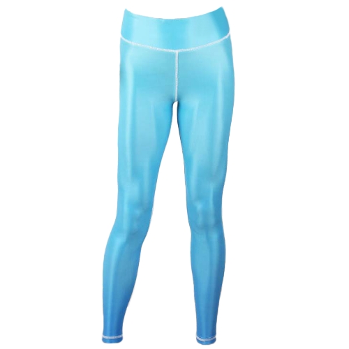 

Fashion Women Gradient Color Sports High Waist Yoga Leggings