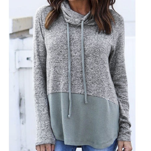 

Women Warm Casual Drawstring Sweatshirt
