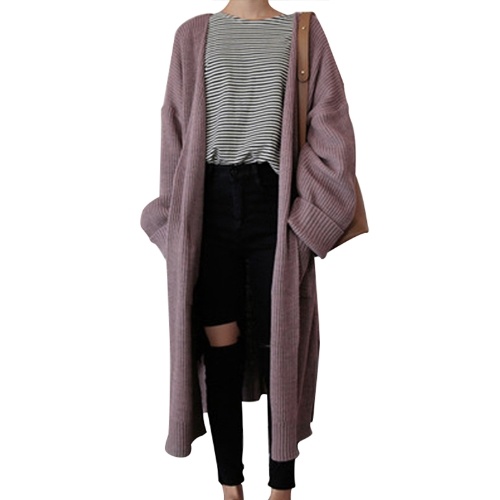 

Women Oversized Long Cardigan Coat