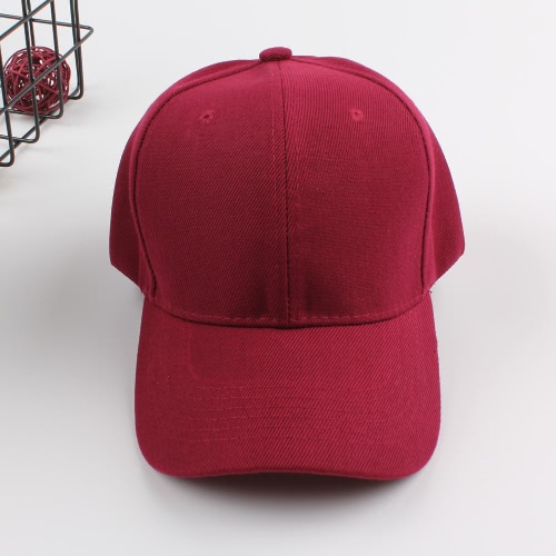 

Unisex Women Men Baseball Cap Solid Color Hip Hop Casual Sport Sun Casquette Headwear Hats