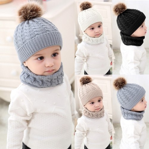 

2шт Детские шлемы Baby Circle Loop Шарф Шея Warmer