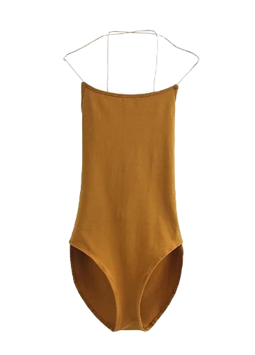 

Женщины Sexy Bodysuit Crisscross Bandage Backless Solid Slim Tights Bodycon Slip Комбинезон Rompers