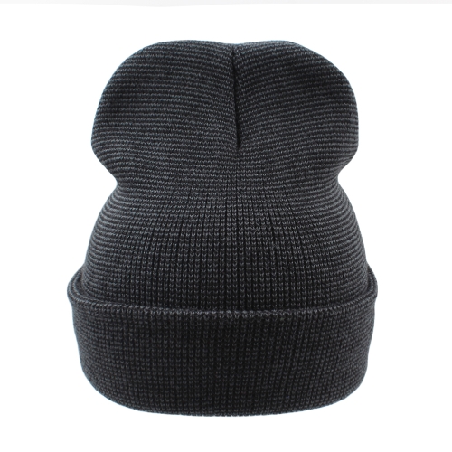 New Winter Unisex Women Men Beanie Hat Solid Warm Hip-Hop Cool Knitted Cap Headwear