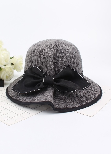

New Fashion Women Sun Straw Hat Bowknot Wide Brim Outdoor Foldable Beach Shade Hats