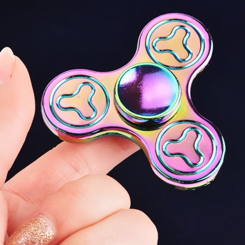 

Hand Finger Fidget Metal Spinner Gyro Дети Взрослый фокус Настольная игрушка Anti-Anxiety 360 ° Фокусировка EDC Игрушка Фокус для