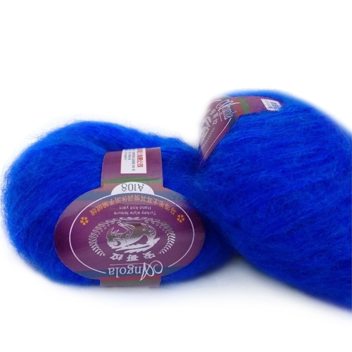 One Skein Mohair Рука Вязание Мягкая пряжа Мастурбация Ребенка Тонкая шерсть Вязание крючком Нитки Шарф Нежные гладкие женщины Детская одежда Стиль 1